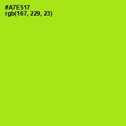 #A7E517 - Inch Worm Color Image