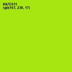 #A7E611 - Inch Worm Color Image
