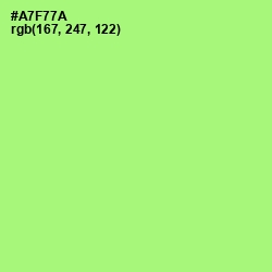 #A7F77A - Conifer Color Image