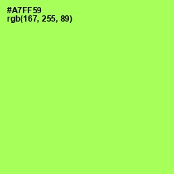 #A7FF59 - Conifer Color Image