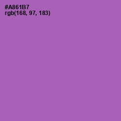 #A861B7 - Wisteria Color Image