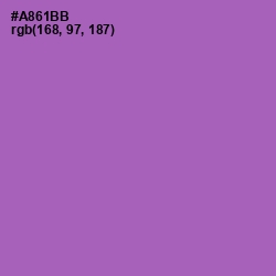 #A861BB - Wisteria Color Image