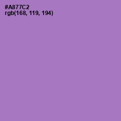 #A877C2 - Lavender Color Image