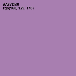 #A87DB0 - Lavender Purple Color Image