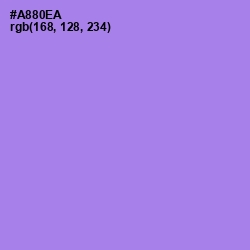#A880EA - Dull Lavender Color Image