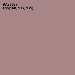 #A88587 - Brandy Rose Color Image