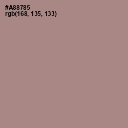 #A88785 - Brandy Rose Color Image