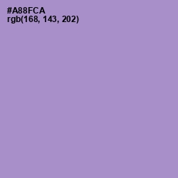 #A88FCA - East Side Color Image