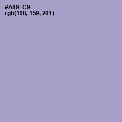 #A89FC9 - East Side Color Image