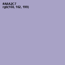 #A8A2C7 - Logan Color Image