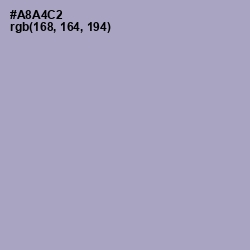 #A8A4C2 - Logan Color Image