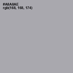 #A8A8AE - Silver Chalice Color Image