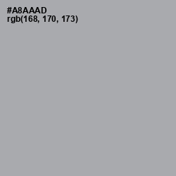 #A8AAAD - Silver Chalice Color Image