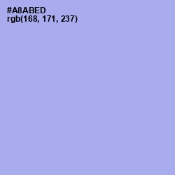 #A8ABED - Biloba Flower Color Image