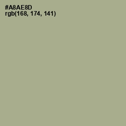 #A8AE8D - Locust Color Image