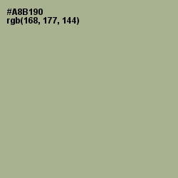 #A8B190 - Schist Color Image