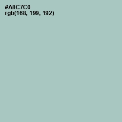 #A8C7C0 - Opal Color Image