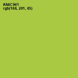 #A8C941 - Conifer Color Image