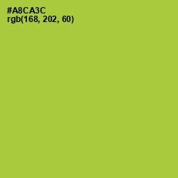 #A8CA3C - Key Lime Pie Color Image