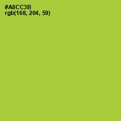 #A8CC3B - Key Lime Pie Color Image