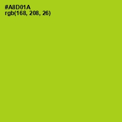 #A8D01A - Bahia Color Image