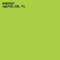 #A8D047 - Conifer Color Image