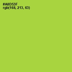 #A8D53F - Key Lime Pie Color Image