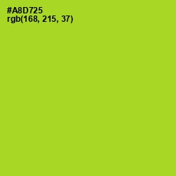 #A8D725 - Key Lime Pie Color Image