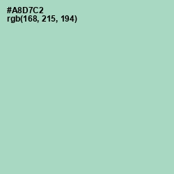 #A8D7C2 - Opal Color Image