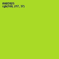 #A8D925 - Key Lime Pie Color Image