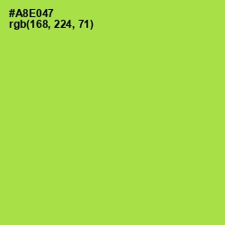 #A8E047 - Conifer Color Image