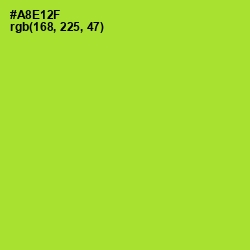 #A8E12F - Green Yellow Color Image