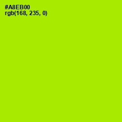 #A8EB00 - Inch Worm Color Image