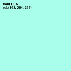 #A8FEEA - Ice Cold Color Image
