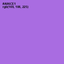 #A96CE1 - Lavender Color Image