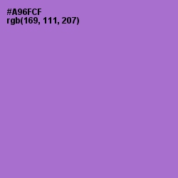 #A96FCF - Lavender Color Image
