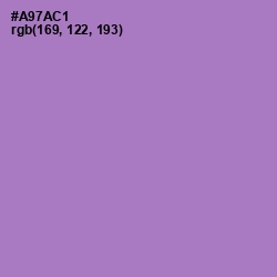 #A97AC1 - Lavender Color Image
