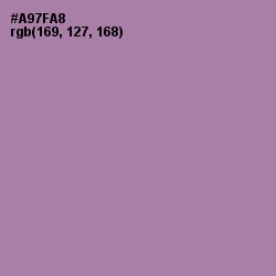 #A97FA8 - Lavender Purple Color Image