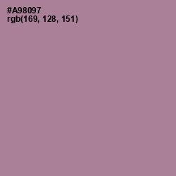 #A98097 - Bouquet Color Image
