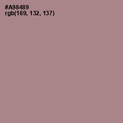 #A98489 - Brandy Rose Color Image