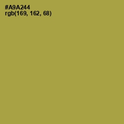 #A9A244 - Husk Color Image