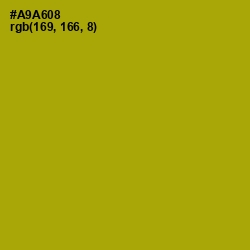 #A9A608 - Sahara Color Image
