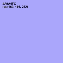 #A9A6FC - Biloba Flower Color Image