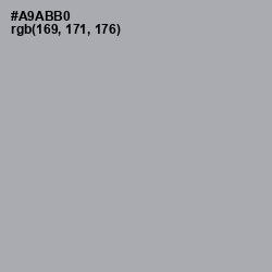 #A9ABB0 - Aluminium Color Image