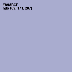 #A9ABCF - Logan Color Image