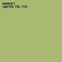 #A9B971 - Green Smoke Color Image