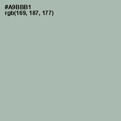 #A9BBB1 - Bombay Color Image