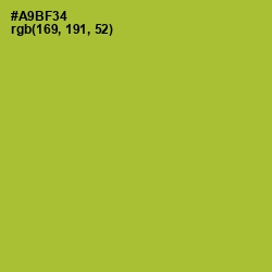 #A9BF34 - Citron Color Image
