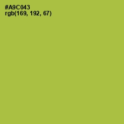 #A9C043 - Celery Color Image