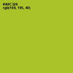 #A9C328 - Key Lime Pie Color Image